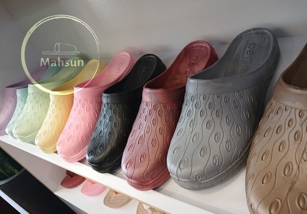 دمپایی جلو بسته برای دستشویی