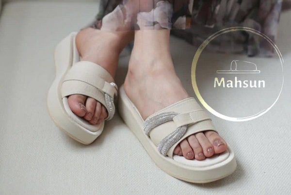 دمپایی مجلسی زنانه پاشنه دار