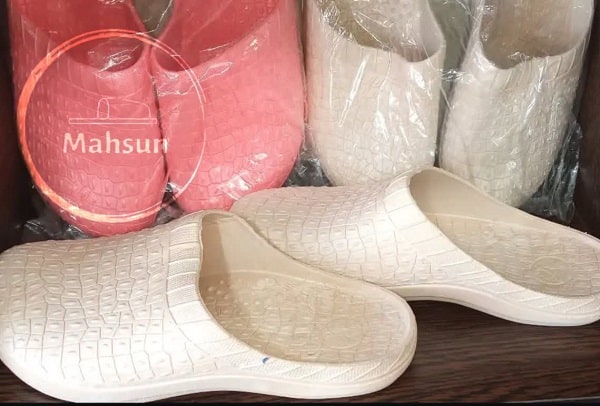 دمپایی جلو بسته ژله ای