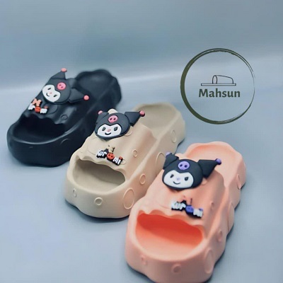 دمپایی دخترانه مدل باب کرومی (EVA SOFT)