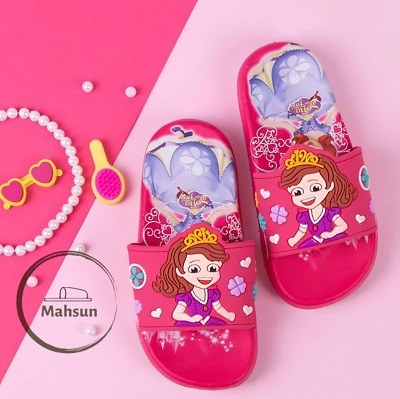 دمپایی دخترانه میانه مدل پرنسس (Air blowing)