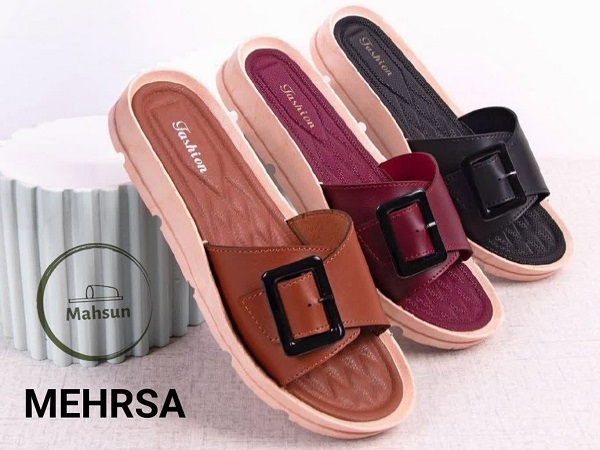 دمپایی پلاستیکی زنانه شیک + قیمت کارخانه