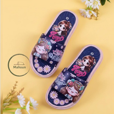 دمپایی دخترانه میانه مدل حنا (Air blowing)