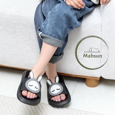 دمپایی دخترانه میانه مدل خرگوشی (EVA SOFT)