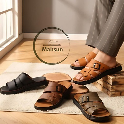 دمپایی مردانه مدل شاهین (PU)