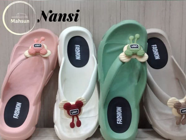 خرید دمپایی پلاستیکی زنانه فانتزی