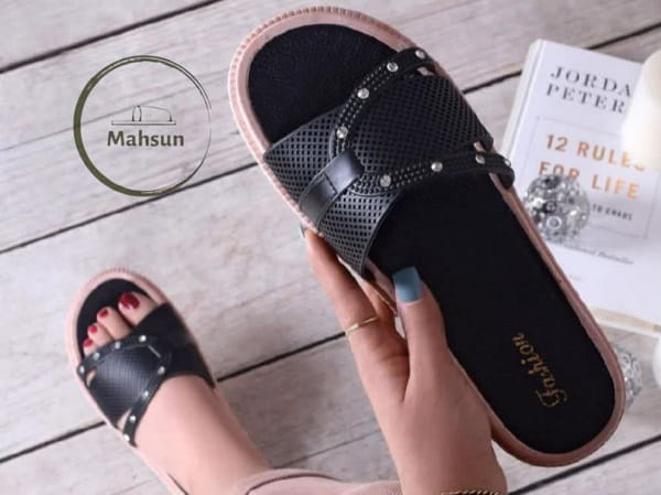 دمپایی پلاستیکی زنانه شیک